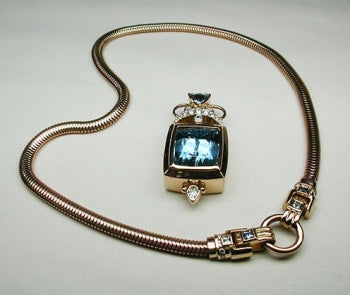 Aquamarine Necklace