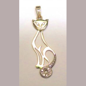 Custom Kitty Pendant