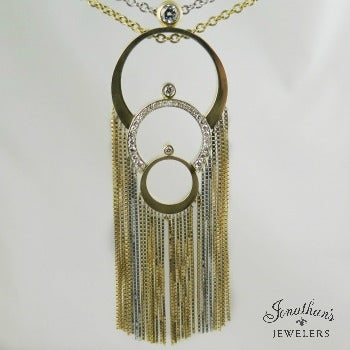 Dangling Chain Pendant