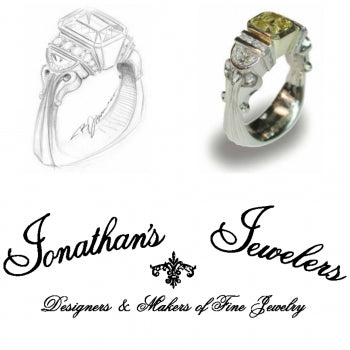 Diamond & Peridot Ring