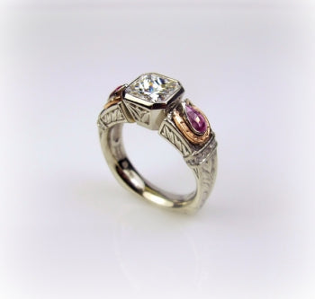 Diamond Horseshoe Ring