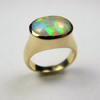 Ethiopian Opal Ring