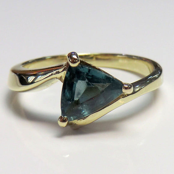 Indicolite Tourmaline Estate Fashion Ring