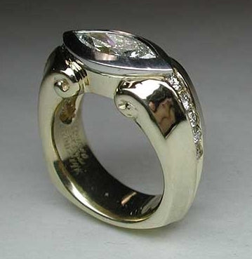Marquise Diamond Ring