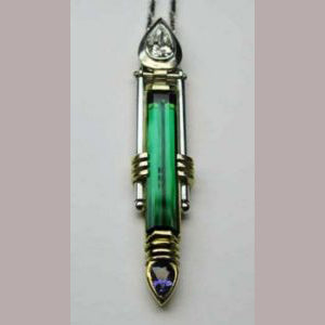 Metro 2 Tourmaline Pendant