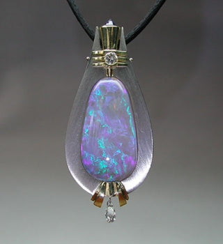 Oceans Flask Opal Pendant