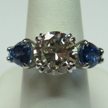 Sapphire & Diamond Ring V1
