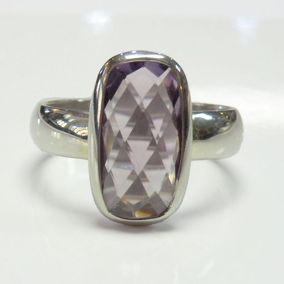 Sterling Silver Amethyst Ring