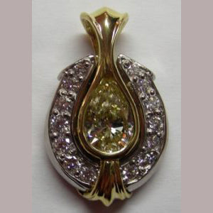 Yellow Diamond Pendant