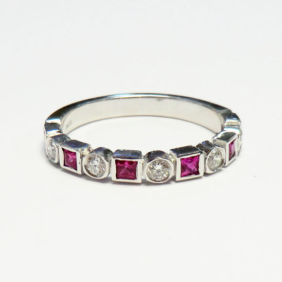 diamond and ruby ring