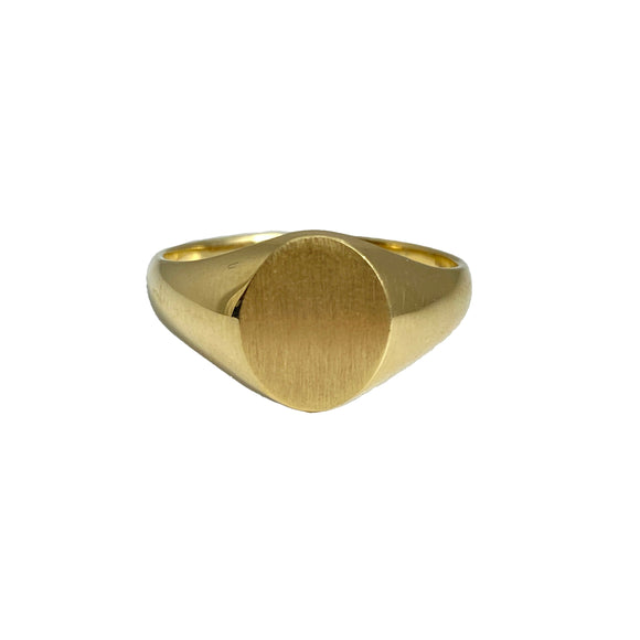 engravable signet ring