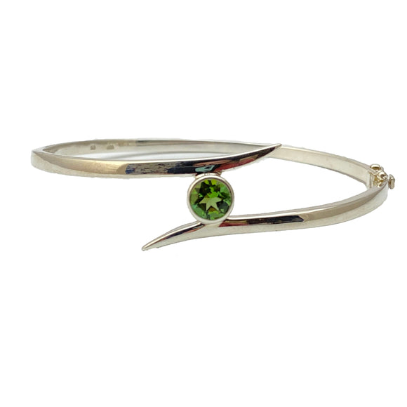 sterling silver tourmaline bracelet
