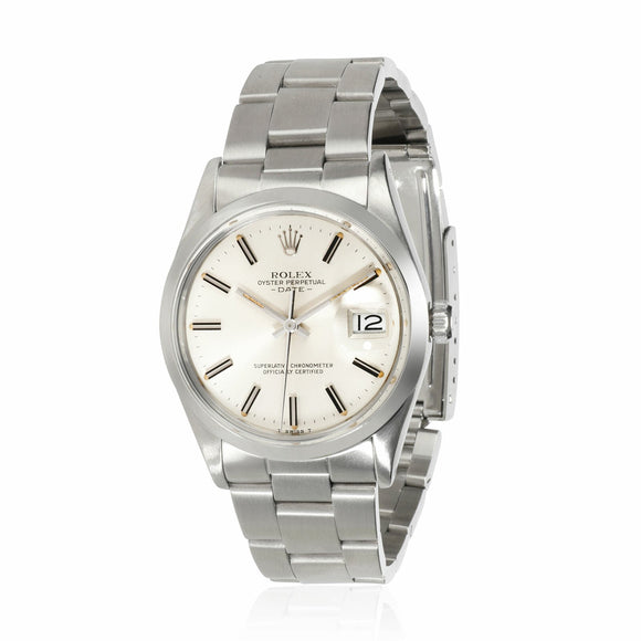 vintage stainless steel rolex date