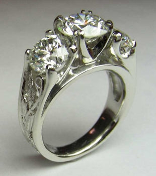 3 Stone Diamond Ring