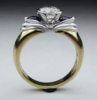 Diamond "Lily" Ring