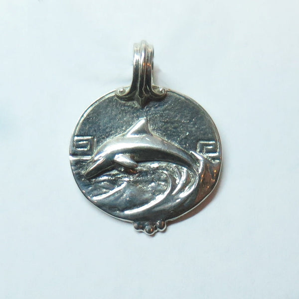 Dolphin Scene Pendant