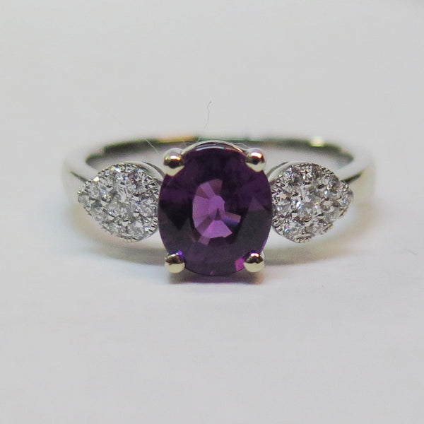 Lady's Grape Garnet Fashion Ring
