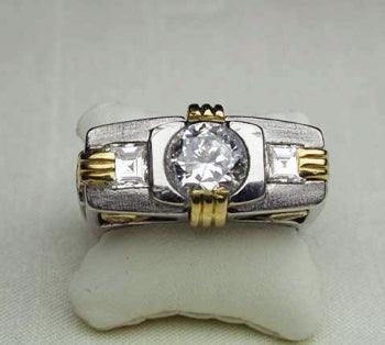 Platinum Diamond Engagement Ring V1