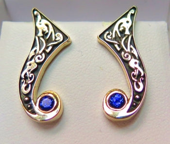 Viking Design Earrings