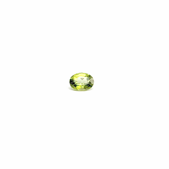 oval peridot